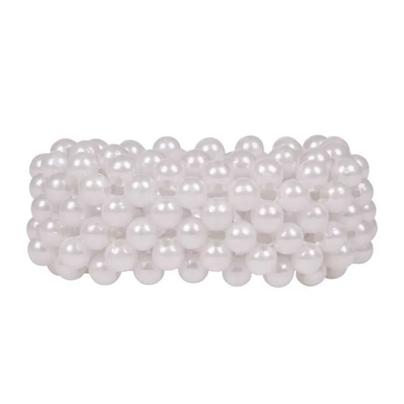 QHP Bande de chignon Beads> Résilles Et Barrettes