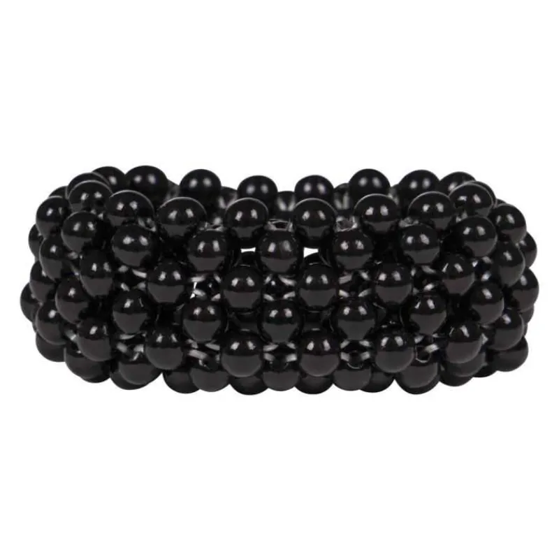 QHP Bande de chignon Beads> Résilles Et Barrettes