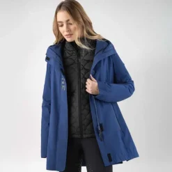 EQUILINE Blouson long imperméable 3 en 1 Cater><noscript><img data-lazyloaded=