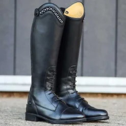 QHP Bottes d'équitation Jaimy Junior Large>Enfant Bottes D'Équitation|Chaussant Junior