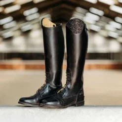QHP Bottes d'équitation Romy hautes>Enfant Bottes D'Équitation|Chaussant Junior