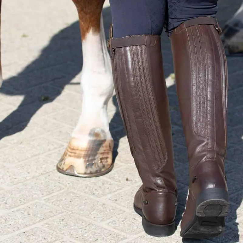 QHP Bottes d'équitation Tamar Junior>Enfant Bottes D'Équitation|Chaussant Junior