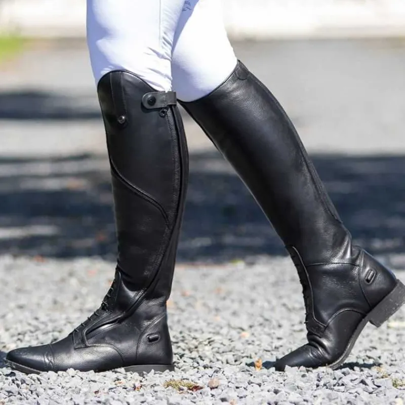 QHP Bottes d'équitation Tamar Junior>Enfant Bottes D'Équitation|Chaussant Junior