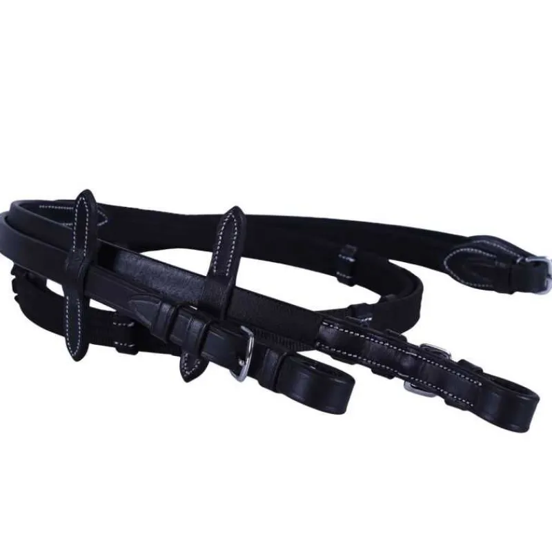 QHP Bridon luxe avec surpiqûres> Bridon
