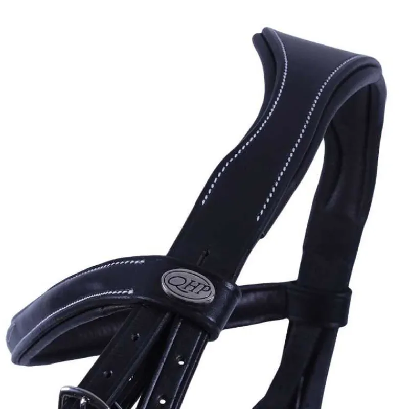 QHP Bridon luxe avec surpiqûres> Bridon