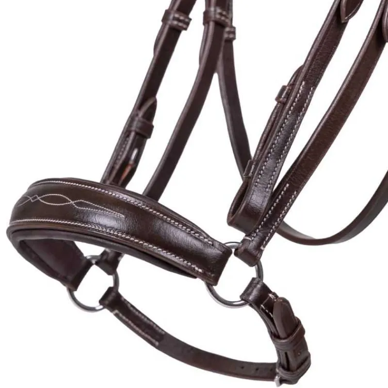 QHP Bridon luxe muserolle allemande> Bridon
