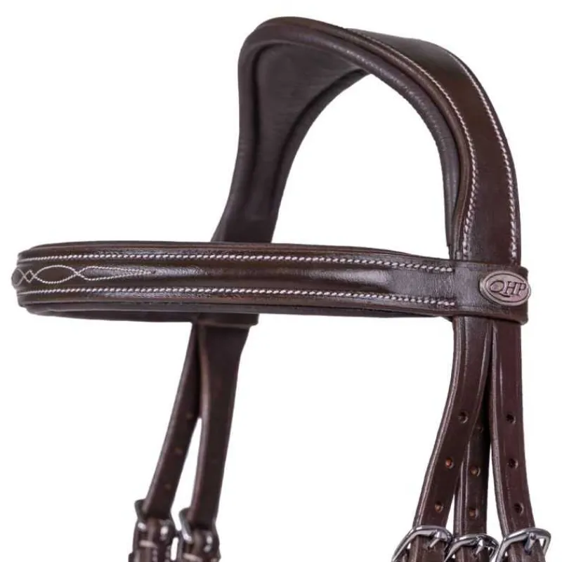QHP Bridon luxe muserolle allemande> Bridon