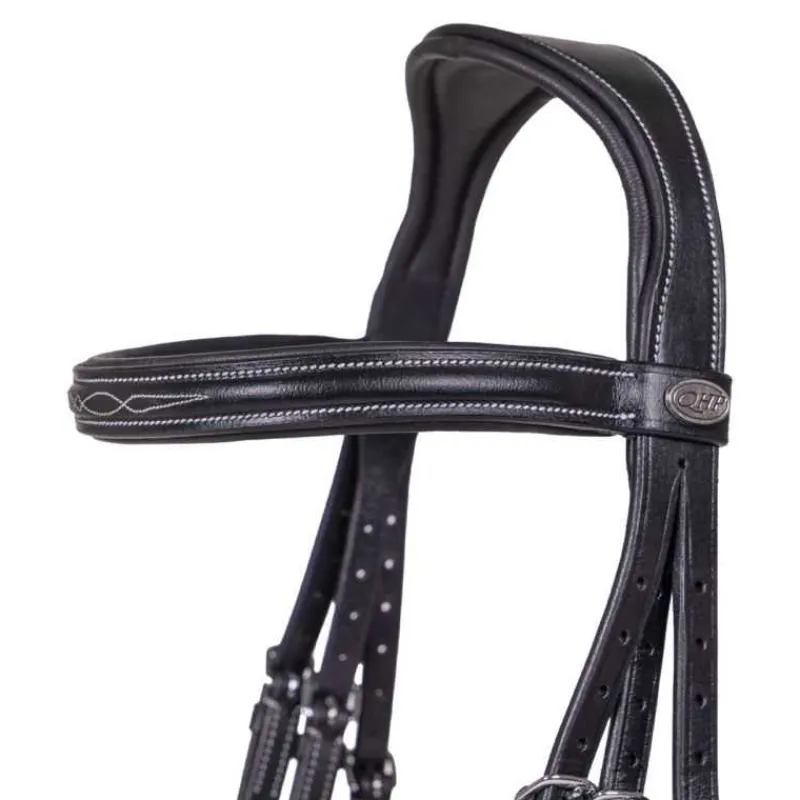 QHP Bridon luxe muserolle allemande> Bridon