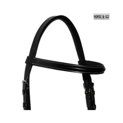 HORSE & GO Bridon muserolle combinée><noscript><img data-lazyloaded=