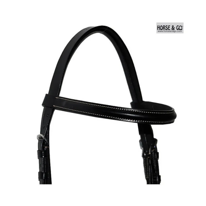 HORSE & GO Bridon muserolle combinée> Bridon
