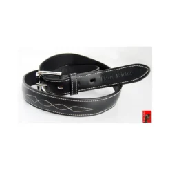 STATIONATA Ceinture bombée surpiquée><noscript><img data-lazyloaded=