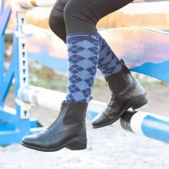 QHP Chaussettes d'équitation Classic Lot de 2 paires><noscript><img data-lazyloaded=