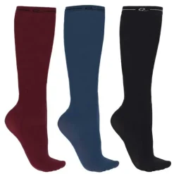 QHP Chaussettes d'équitation Lot de 3 paires> Chaussettes D'Équitation