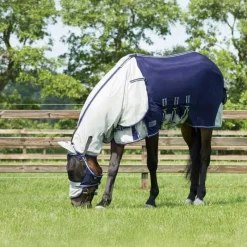 QHP Chemise anti-mouches avec cou et masque -><noscript><img data-lazyloaded=