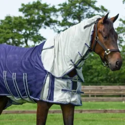 QHP Chemise anti-mouches avec cou et masque -><noscript><img data-lazyloaded=
