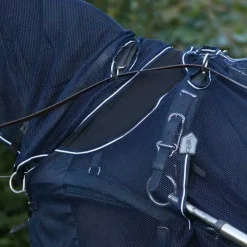 QHP Chemise anti-mouches avec cou pour cheval attelé> Chemise Anti-Mouches