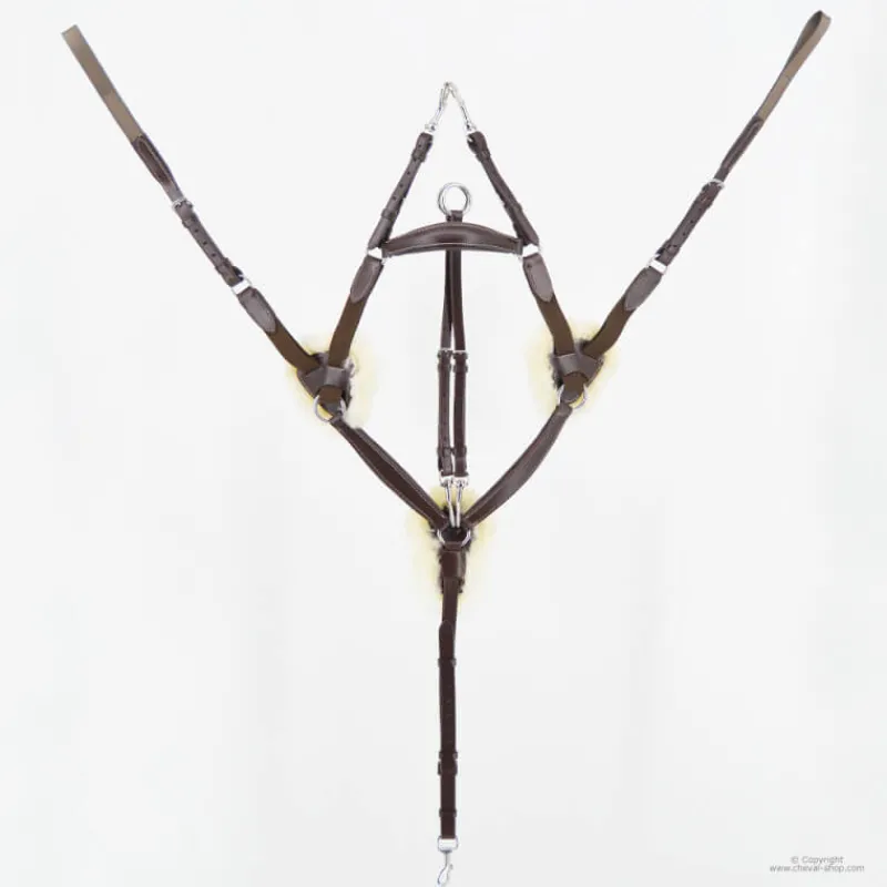 STATIONATA Collier de chasse 5 points mouton> Collier De Chasse