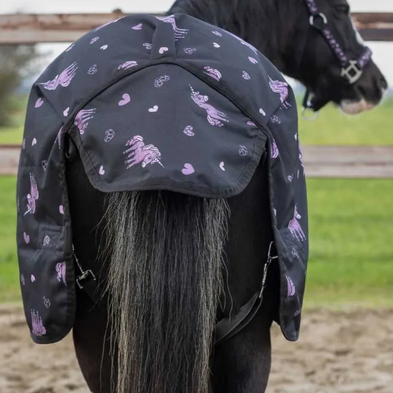 QHP Couverture d'extérieur Lize 100g> Couverture Poney Et Poulain|Couverture D'Extérieur