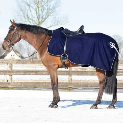 QHP Couvre-reins polaire Ornament> Couvre-Reins
