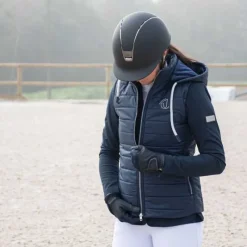 TIME TO RIDE Doudoune sans manche pour femme Rose> Blouson, Manteau Et Parka