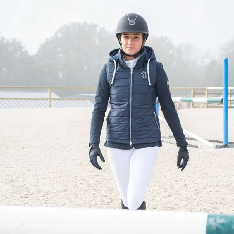 TIME TO RIDE Doudoune sans manche pour femme Rose> Blouson, Manteau Et Parka
