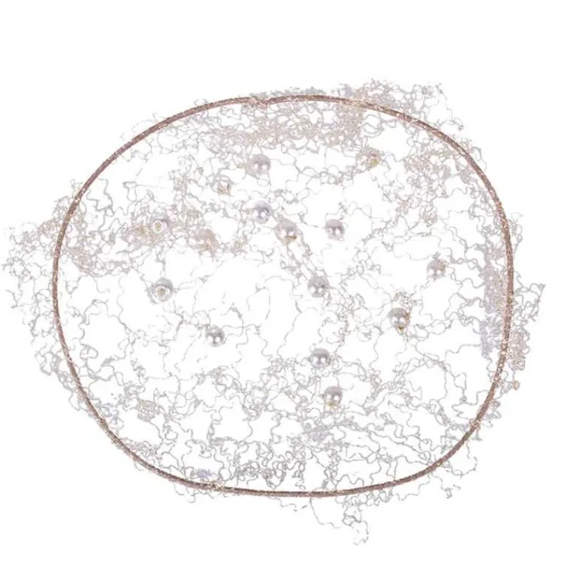 QHP Filet pour cheveux invisible Perle> Résilles Et Barrettes