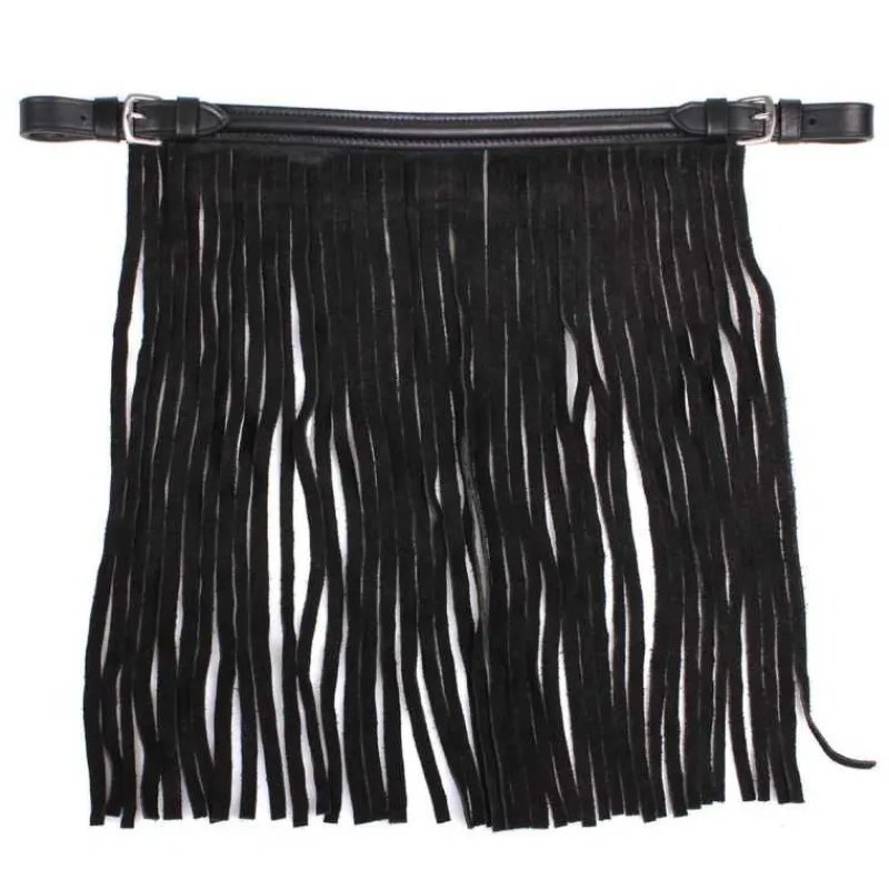 QHP Frontal chasse mouches en cuir> Masque Anti-Mouches|Frontal Chasse-Mouches
