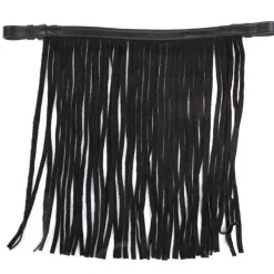 QHP Frontal chasse mouches en cuir> Masque Anti-Mouches|Frontal Chasse-Mouches