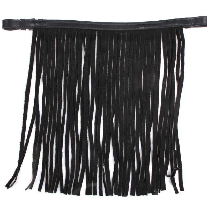 QHP Frontal chasse mouches en cuir> Masque Anti-Mouches|Frontal Chasse-Mouches