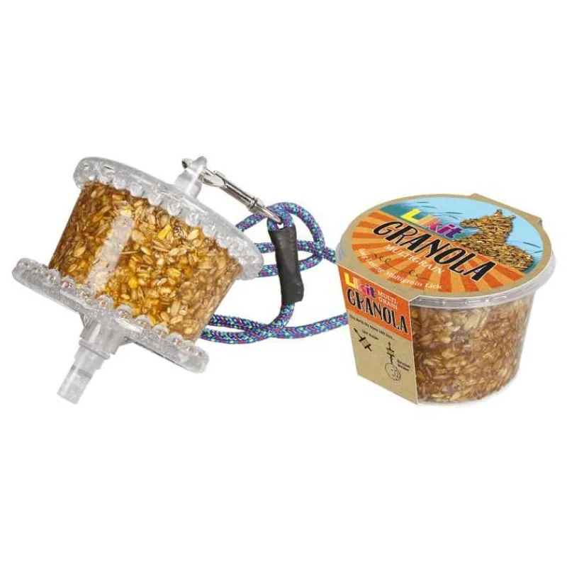 LIKIT Granola multigrains> Jouets Pour Chevaux|Pierres À Sel Et Balles À Lécher