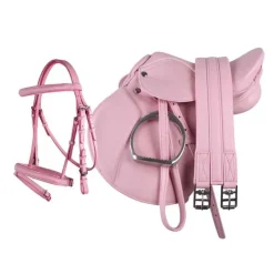 QHP Kit selle enfant> Selle Poney Et Bardette|Bridon