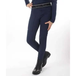 QHP Legging d'équitation Eden junior full grip><noscript><img data-lazyloaded=