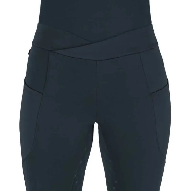 QHP Legging d'équitation Teddie full grip> Pantalon D'Équitation|Legging D'Équitation