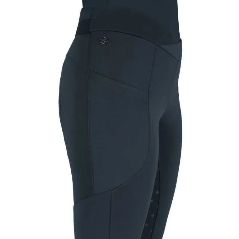 QHP Legging d'équitation Teddie full grip> Pantalon D'Équitation|Legging D'Équitation