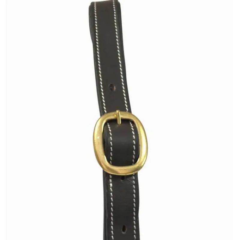 T de T Licol en cuir avec plaque> Licol En Cuir