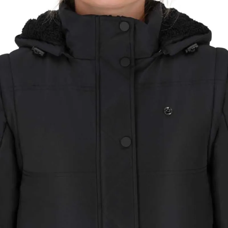 QHP Manteau Rayah manches amovibles> Blouson, Manteau Et Parka