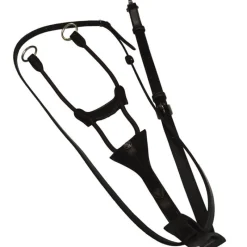 STATIONATA Martingale élastique cuir anglais> Martingale