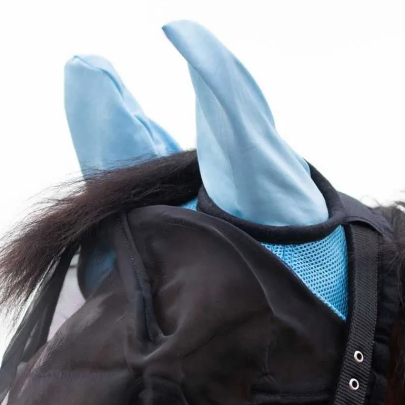 QHP Masque anti-mouches avec bout de nez amovible> Masque Anti-Mouches|Bonnet