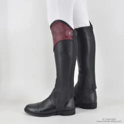 SAN CIERRO Mini-chaps en cuir Confort><noscript><img data-lazyloaded=