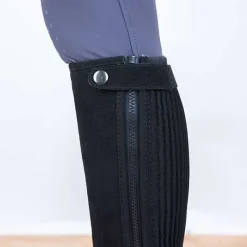 STATIONATA Mini-chaps cuir nubuck><noscript><img data-lazyloaded=