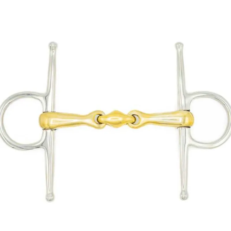 STATIONATA Mors à aiguilles double brisure German silver> Mors À Aiguilles