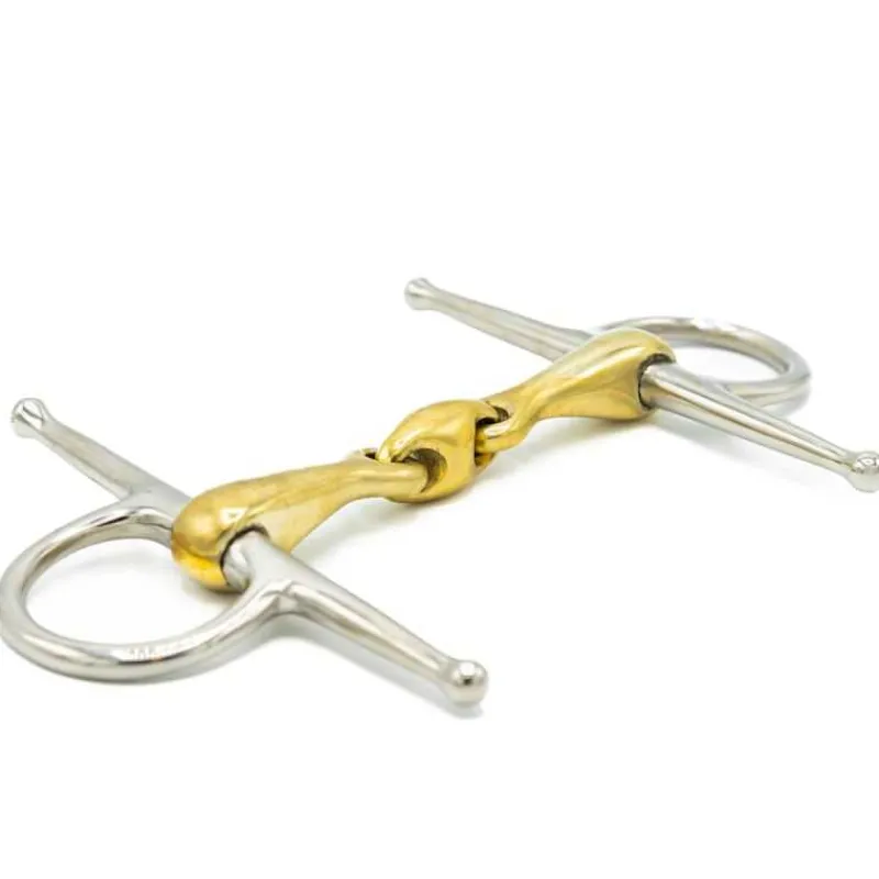 STATIONATA Mors à aiguilles double brisure German silver> Mors À Aiguilles