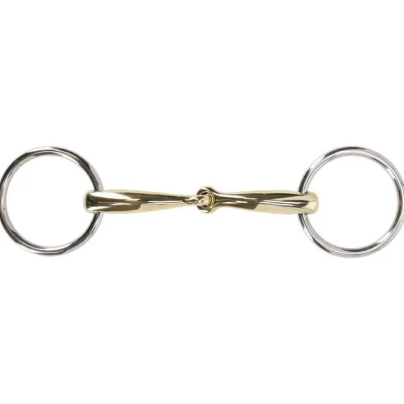 QHP Mors 2 anneaux anatomique Argentan> Mors Simple