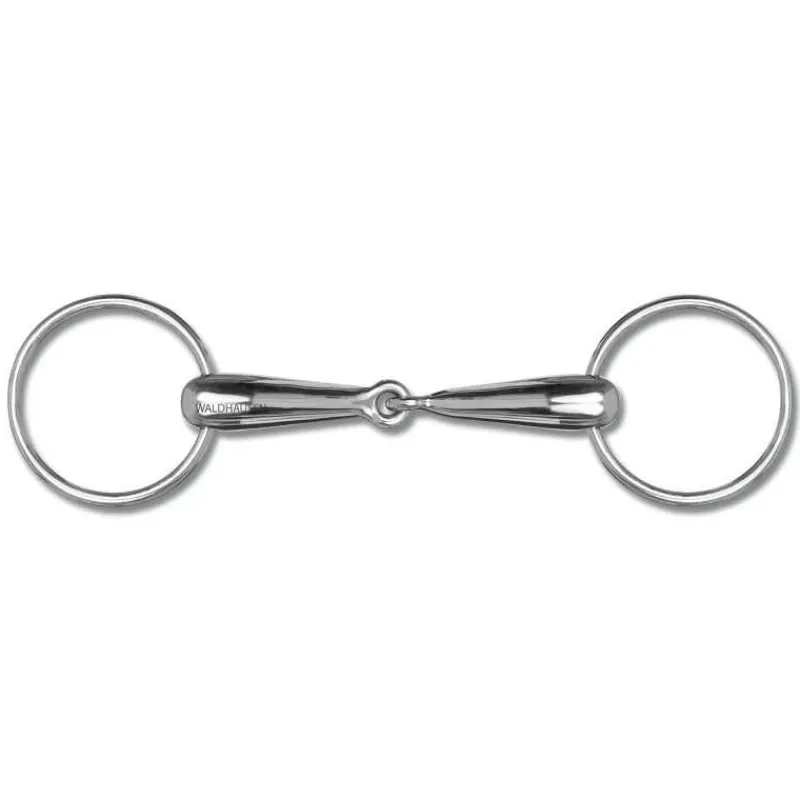 WALDHAUSEN Mors 2 anneaux creux> Mors Simple