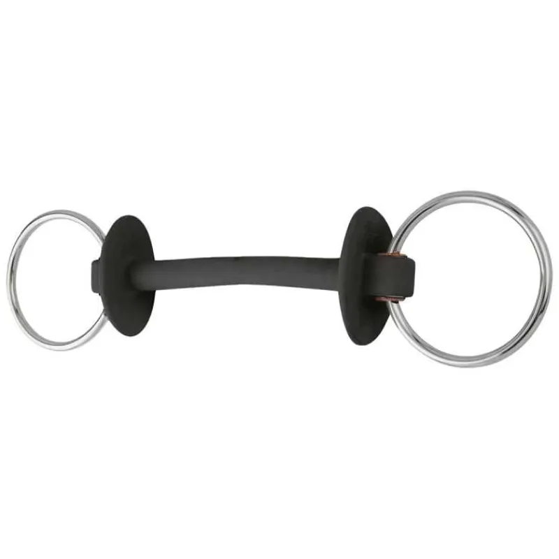 BERIS Mors 2 anneaux droit Prime extra soft> Mors Beris