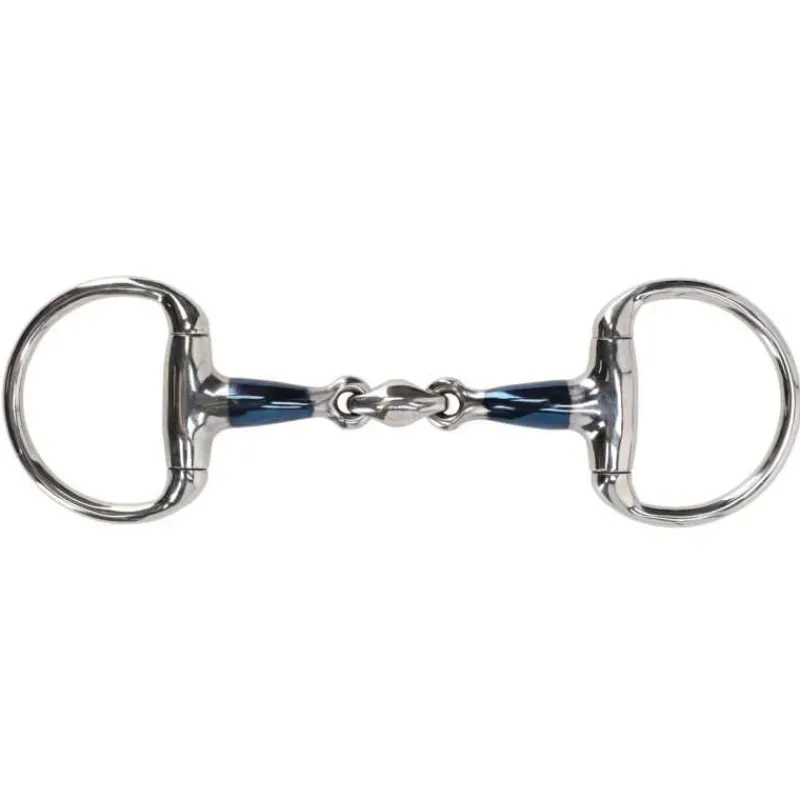 QHP Mors à olives anatomique double brisure Sweat Iron> Mors Double Brisure|Mors À Olives