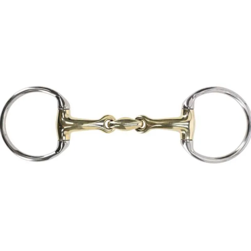 QHP Mors à olives anatomique double brisure Argentan> Mors Double Brisure|Mors À Olives