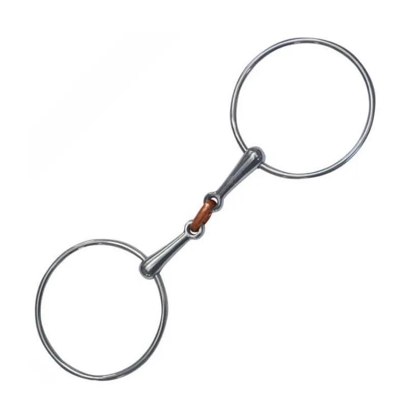 PRIVILEGE EQUITATION Mors grand anneaux double brisure> Mors Double Brisure
