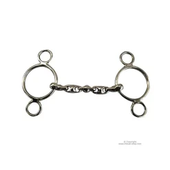 STATIONATA Mors Pessoa 3 anneaux Waterford> Mors Waterford|Mors Type Pessoa