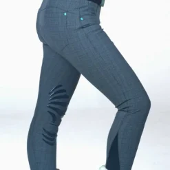 FLAGS&CUP Pantalon d'équitation femme Checks><noscript><img data-lazyloaded=
